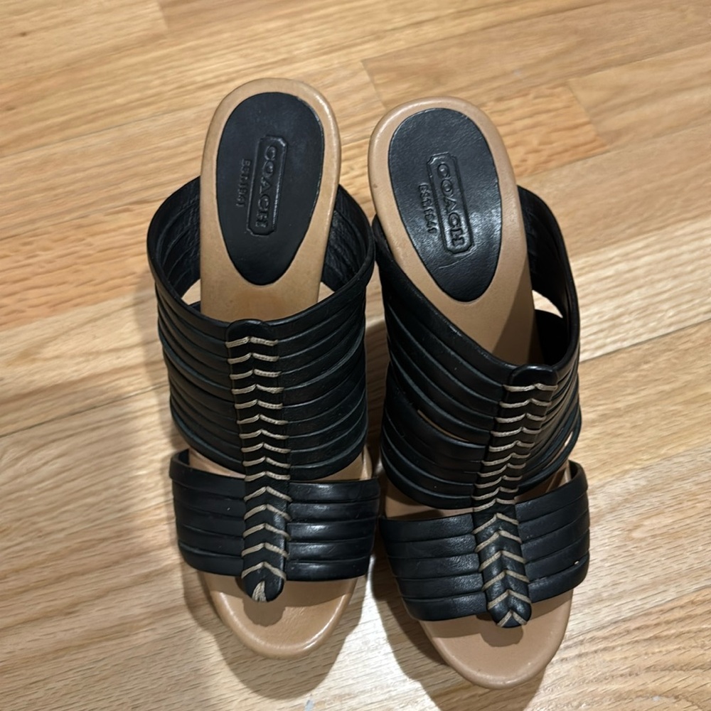 Coach sandals